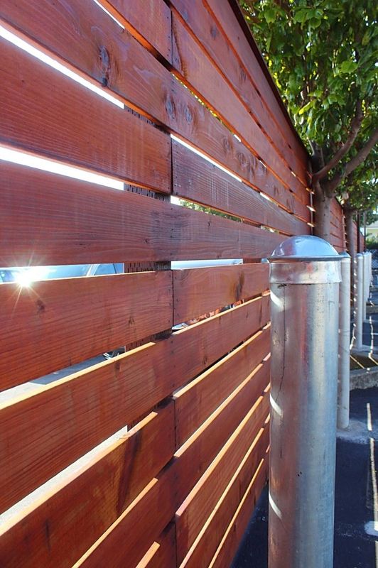 Custom wood fence project