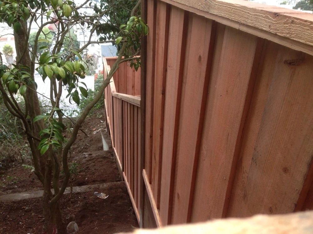 Cedar fence project